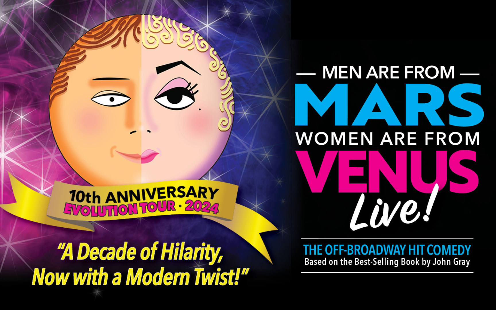 More Info for Men Are from Mars, Women Are from Venus LIVE!